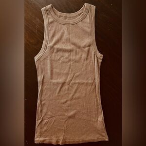 Women’s Ribbed Fitted Tank Top